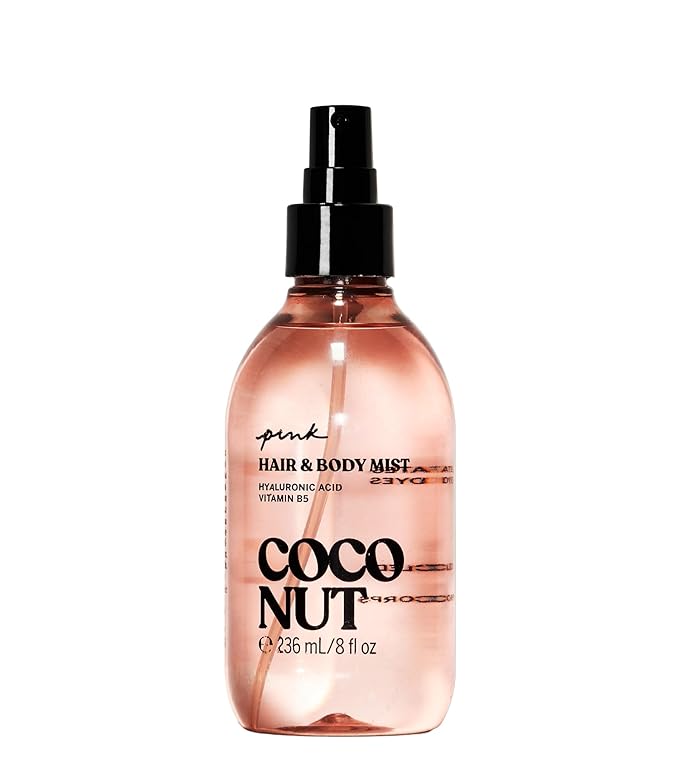 Victoria's Secret PINK Coconut Hair & Body Mist, Perfume Spray for Women (8 oz)
