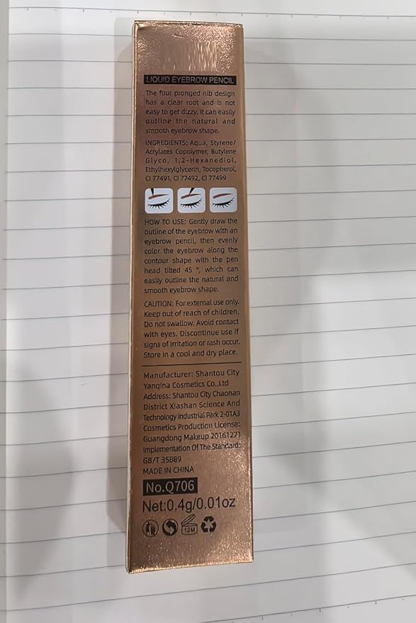 2025 Premium Magic Eyebrow Pencil with a Micro-Fork Tip, 3D Microblading Eyebrow Pencil Waterproof Contouring Pen, 4 Tipped Spoolie Brush Precise Brow Pen Natural Makeup Effect (Dark Brown)