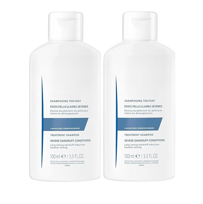 Anti-Dandruff Shampoo, Treatment Shampoo for Severe Dandruff, Long-Lasting Relief, 3.3 Fl Oz (1 Pack)