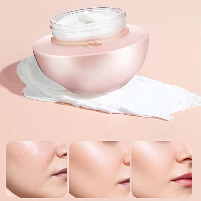 XIRUJNFD Moisturizing Brightening Concealer Smooth Tone-Up Cream, Corrector Iluminador Hidratante Crema Tónica, Moisturizer Brightening Concealer Smooth, Crema De Maquillaje (3Pcs)