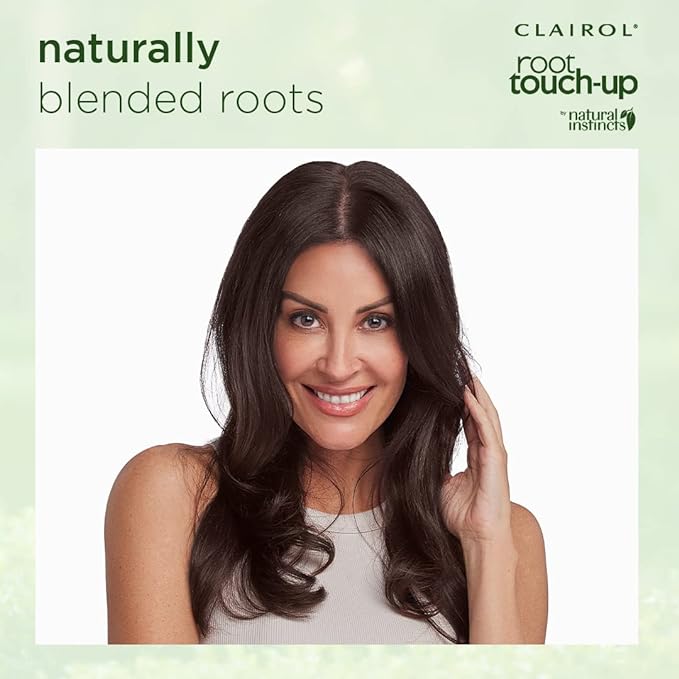 Clairol Root Touch-Up by Natural Instincts Permanent Hair Dye, 5 Medium Brown Hair Color, Pack of 1
