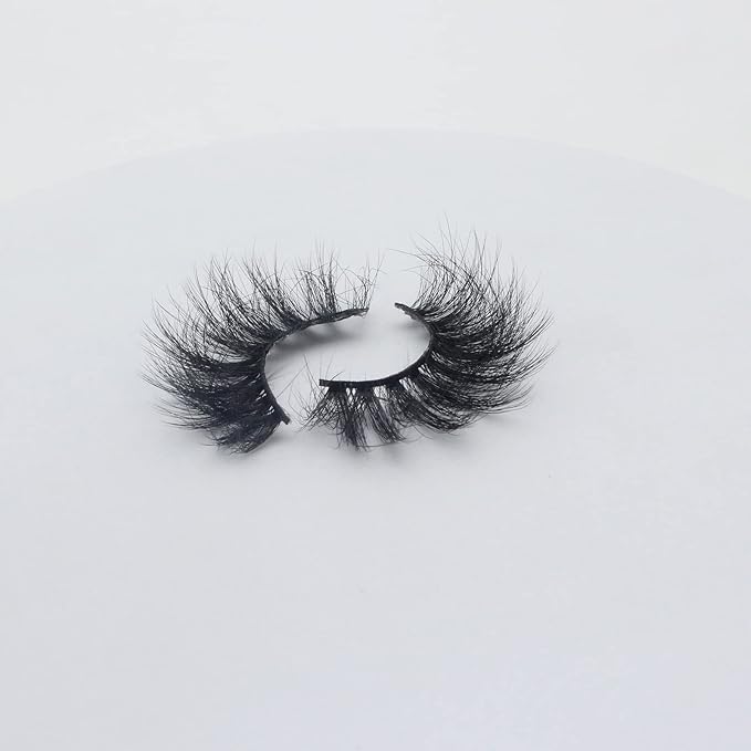 False Eyelashes Cat Eye Lashes Faux Mink Lashes Natural Look Fluffy Wispy Lashes That Look Like Extensions Pestañas Postizas D Curl Lash Strips Short Fake Lashes 7 Pairs Pack