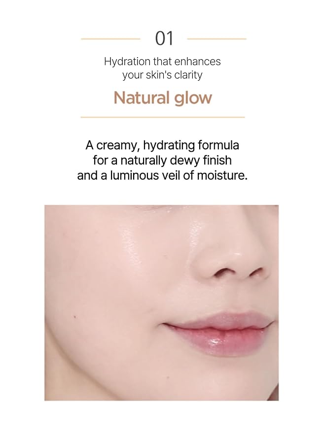 JUNG SAEM MOOL Essential Skin Nuder Cushion 13 Fair 0.49 Fl Oz (Refill Only, SPF 50 Broad Spectrum) | Natural Radiant Finish, Lightweight Hydration, Korean Cushion Foundation