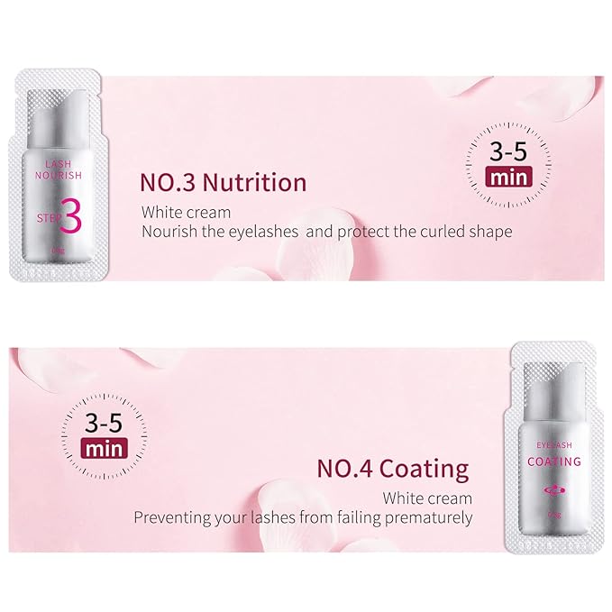 2025 Upgraded Fast Perm Lash Lift Kit Eyelash Perm Kit Eyelash Perm Lotion (Quantity: 10 Packs)