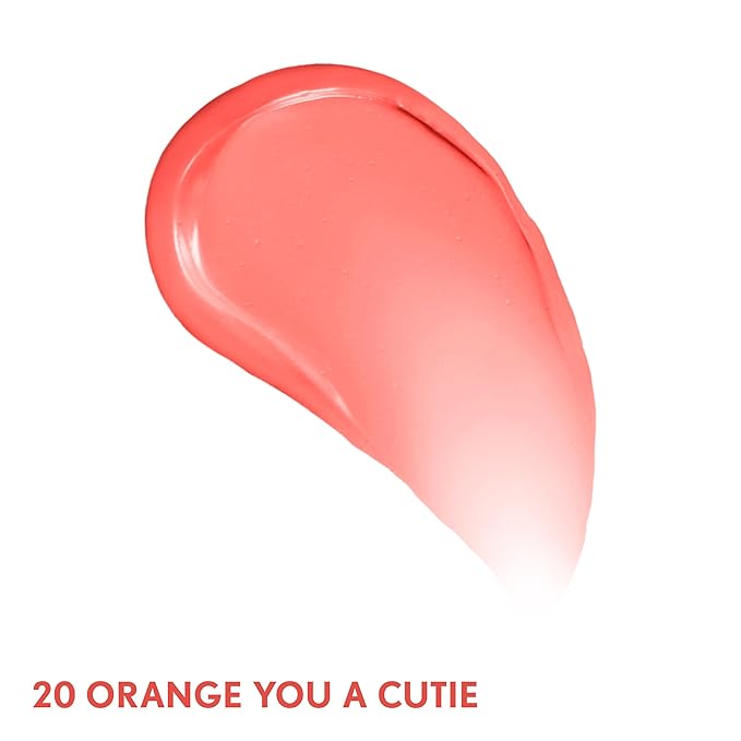 COVERGIRL Clean Fresh Tinted Lip Balm SPF 15-20 - Orange You A Cutie, with Mineral Sunscreen, Moisturizing, Vegan Formula, 0.14oz