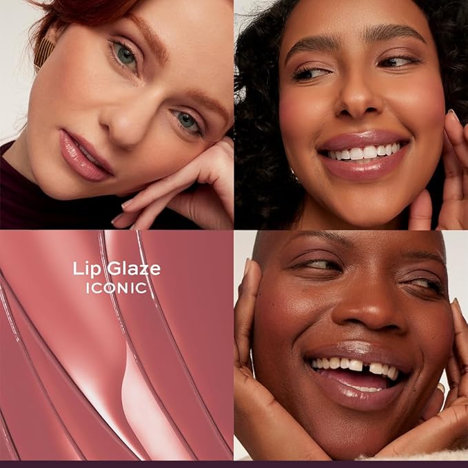 Subtl Beauty 3-in-1 Makeup Stack – Cream Bronzer, Powder Highlighter & Lip Glaze for On-the-Go Touch Ups – Lightweight, Travel-Friendly, Blendable Balm (Fair/Biscotti)