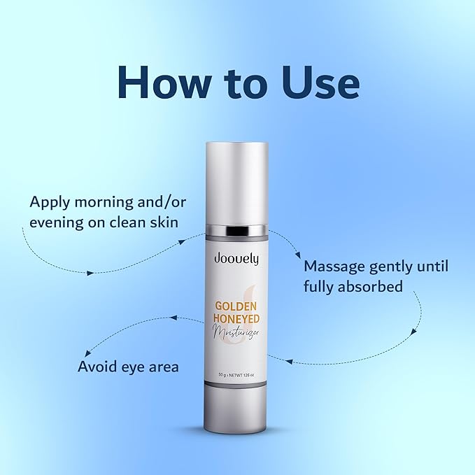 Golden Honeyed Moisturizing Cream | Hydrating Face Cream with Hyaluronic Acid, Sweet Almond Oil & Natural Extracts – Lightweight, Non-Greasy & Scented Moisturizing Body Oil – 50g(1.75 Fl.oz)
