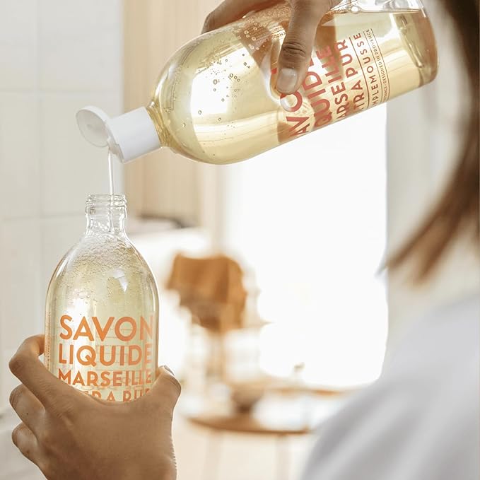 Compagnie de Provence Savon de Marseille Extra Pure Liquid Soap - Orange Blossom - 33.8 fl oz Plastic Bottle Refill