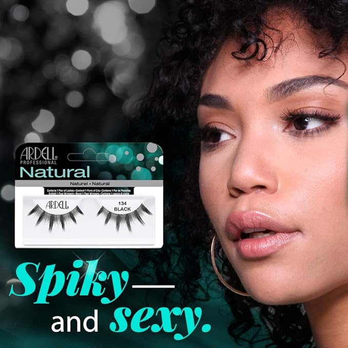 Ardell Strip Lashes Naked Lashes #424 - Soft & Natural Look False Eyelashes for Everyday Wear, 2 Pack