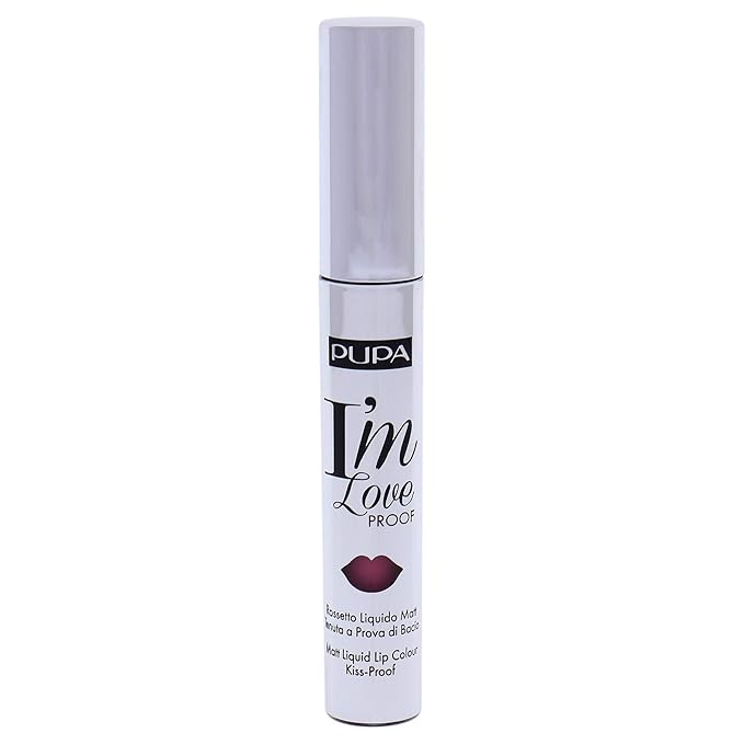 Pupa Milano I Am Love Proof Matt Liquid Lip Color - 004 Intense Rose for Women - 0.09 oz Lipstick
