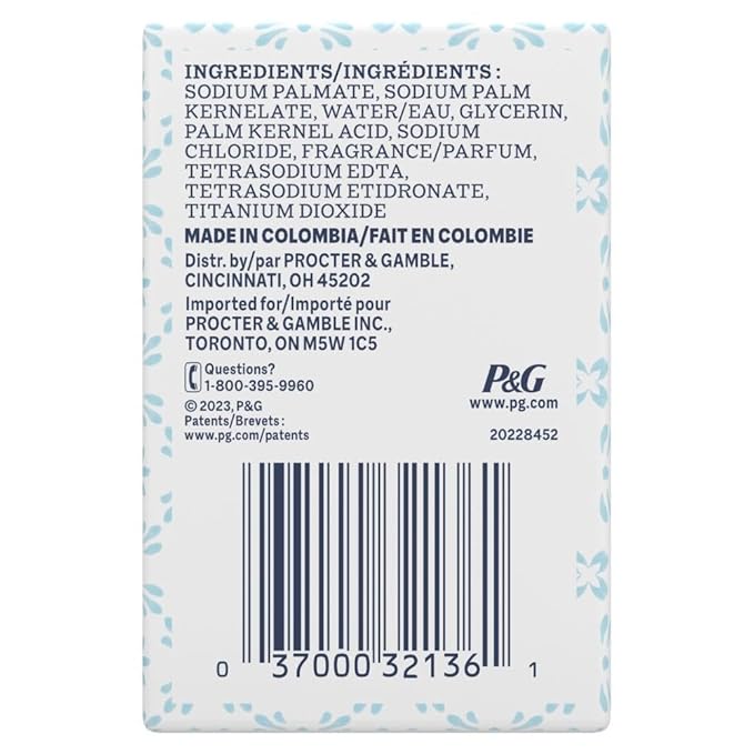 Ivory Original Bath Bar Soap with Notes of Aloe Scent, 3.17 oz (Pack of 3)