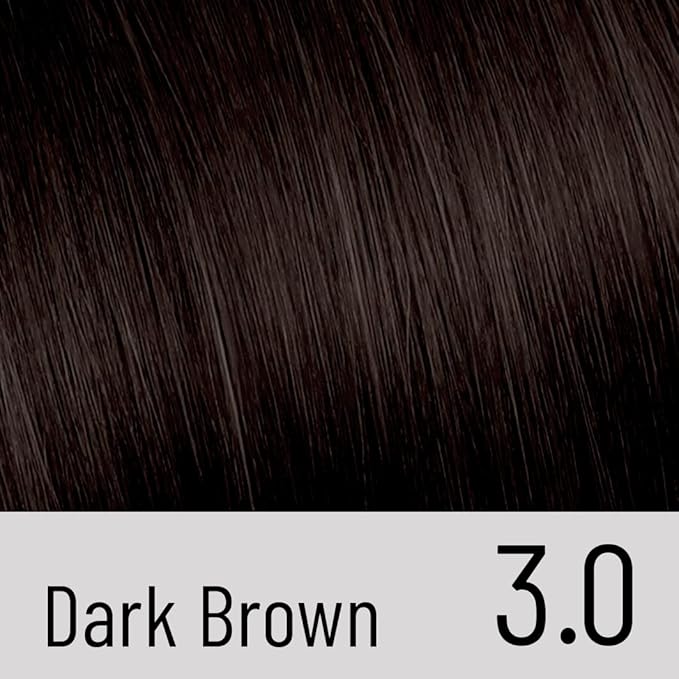 Il Salone Milano Plex Rebuilder Permanent Hair Color Cream - 3.0 Dark Brown Professional Hair Dye Kit for a Natural Gloss & Glaze - Paraffin, Paraben, and Alcohol Free (Pack of 2)