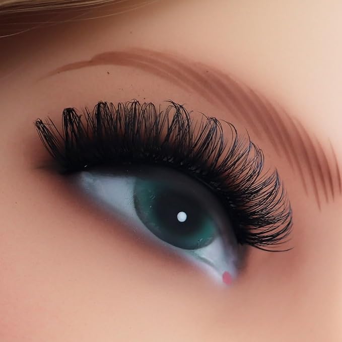 14 Pairs Wispy Mink Lashes Fluffy Eye Lashes Natural Look 5D Volume Fake Eyelashes Pack 3D08 by BTLLSSH