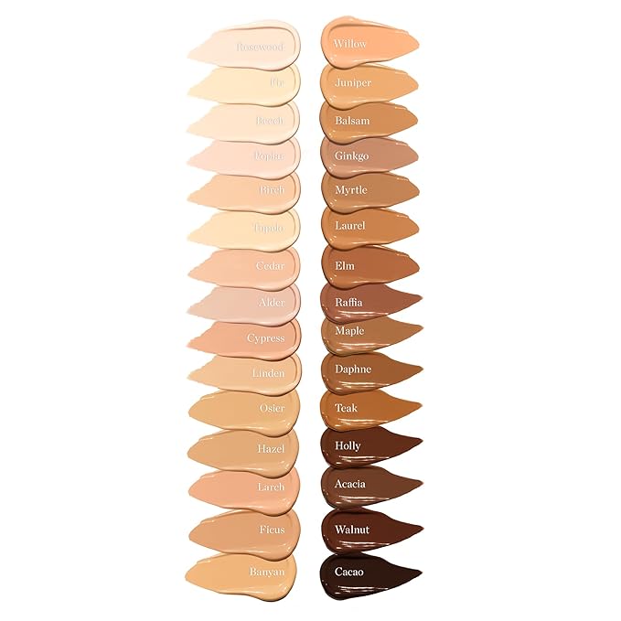 Ogee Complexion Perfecting Under Eye Concealer - Certified Organic Full Coverage Concealer - Buildable Coverage - RAFFIA 9.50C - Medium Deep (Cool Undertones)