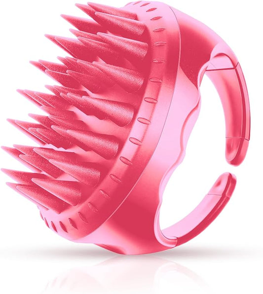 SetSail Hair Scalp Massager Shampoo Brush, Soft Silicone Hair Scalp Scrubber with Ergonomic Handle Dry and Wet Use Hair Scalp Brush for Hair Growth, Dandruff Removal, Blood Circulation for Women Men