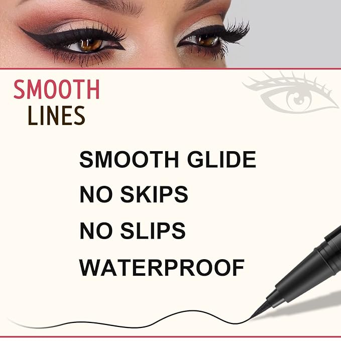 Makeup Kit with 4 Tip Waterproof Microblading Eyebrow Pencil, Eyeliner, Pomade and Dual-ended Brush, Brow Pencil Kit for Natural Looking - Grey