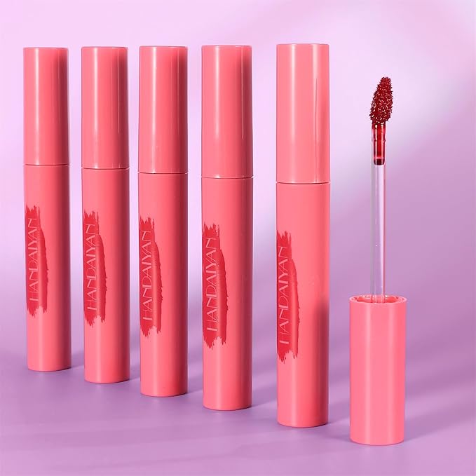 3 Colors Peel Off Matte Lip Liner Stain, Long Lasting Natural Peel Off Tattoo Lip Stain, Waterproof Non-Stick Cup Lip Tint Peel Off Lip Gloss, Lip Makeup Christmas Gifts for Women-04#05#06#