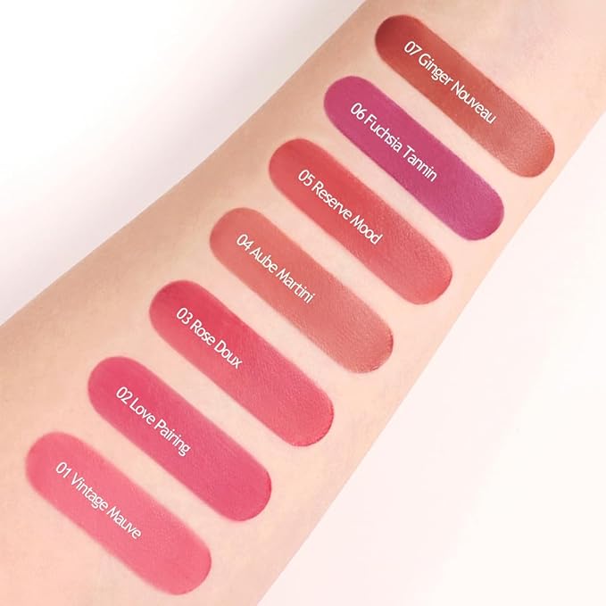 COSNORI Water Blurry Tint - Vegan Blurry Lip Tint, Lightweight & Long-lasting, Moist-watery texture, Flawless blurred lip (09 Comely Peach)