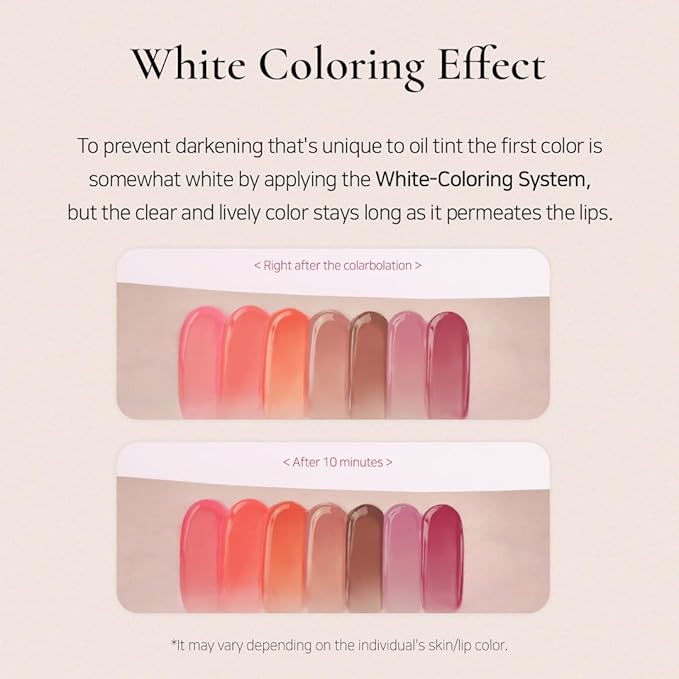 DINTO Blur-Jelly Plumping Lip Tint - Tinted Lip Plumpimg Gel Gloss, Long-Lasting, Moisturizing, Volumizing & Hydrating, Vegan & Cruelty-Free, K beauty (7 colors) (774 Nutty Gelée, 0.11 fl.oz.)