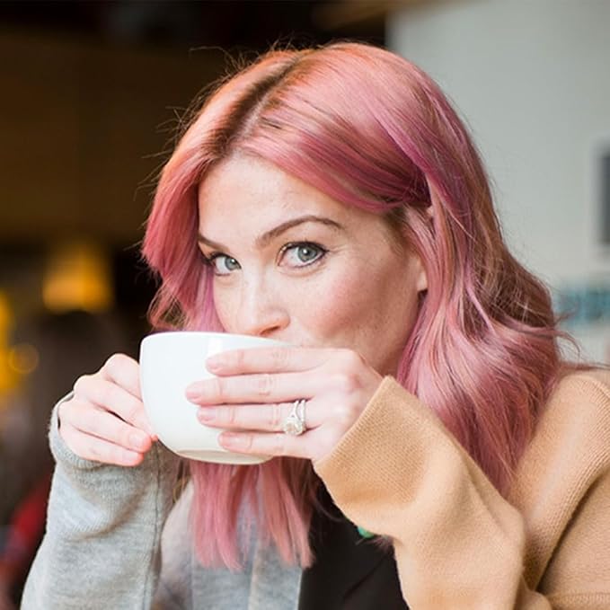 Overtone Daily Color Depositing Conditioner, Desert Rose, 8 oz, Hydrating, Damage-Free Temporary Hair Color for All Hair Types with Shea Butter & Coconut Oil, Vegan & Cruelty-Free