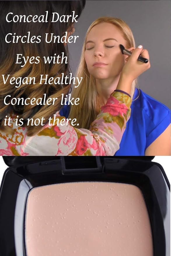 Camoufleur Mineral Makeup Cream Under Eye Concealer Ivory. This Anti Aging Concealer made in USA with NO Paraben