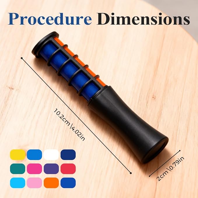 12 Colors Festive Fun Hair Chalk Combs, Washable Temporary Glitter Hair Colors Hair Chalk Combs for Birthday Christmas Party, DIY Instant Hair Color Comb for All Ages (A - 1 set)