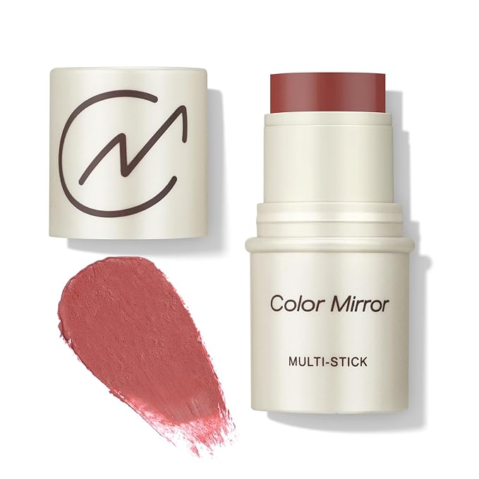 Multi-Use Makeup Stick - Blush, Lipstick, Eyeshadow & Highlighter For All Skin, Buildable Color, Long-Lasting, Lightweight, Natural Soft Finish(47 Woman In Red Matte), 0.158 oz