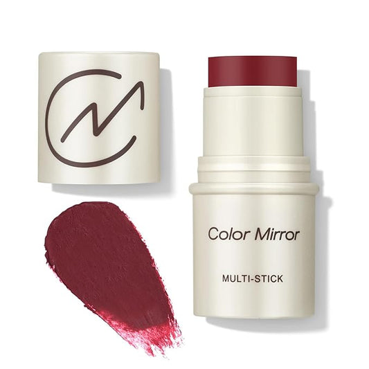 Multi-Use Makeup Stick - Blush, Lipstick, Eyeshadow & Highlighter For All Skin, Buildable Color, Long-Lasting, Lightweight, Natural Soft Finish(37 Ketchup Matte), 0.158 oz