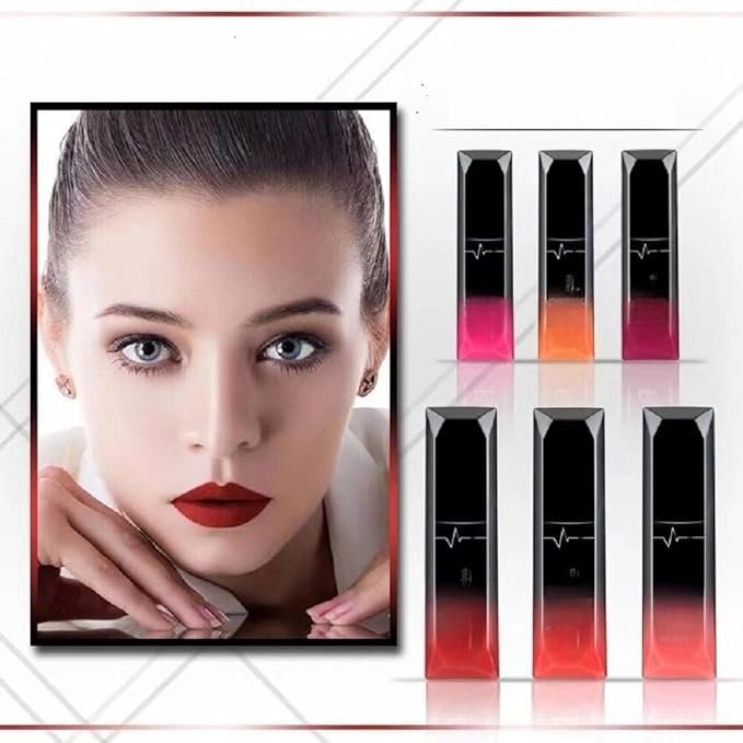 21 Colors Matte Liquid Lip Gloss - Non Transfer Proof, Long Lasting 10Hrs Glossy Lipstick, Kiss Proof & Hydrating Lip Stain Wear (7)