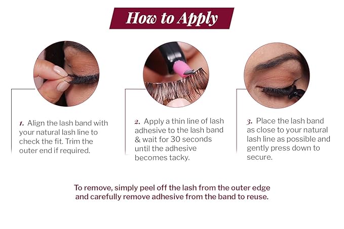 Ardell Extension FX D Curl False Eye Lashes for Eye Widening Effect, 4 pack