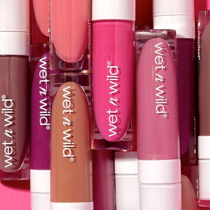 wet n wild Mega Last Catsuit High-Shine Liquid Lipstick Purple Wine Is The Answer