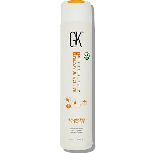 GK HAIR Balancing Shampoo Cleanses and Removes Buildup with Keratin Treatment For Oily Control Flaky Itchy Dry Scalp Thinning nourishing Hair Sulfate Free Women and Men – 10.1 Ounce