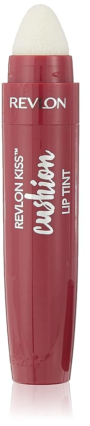 REVLON Kiss Cushion Lip Tint Lipstick, Naughty Mauve