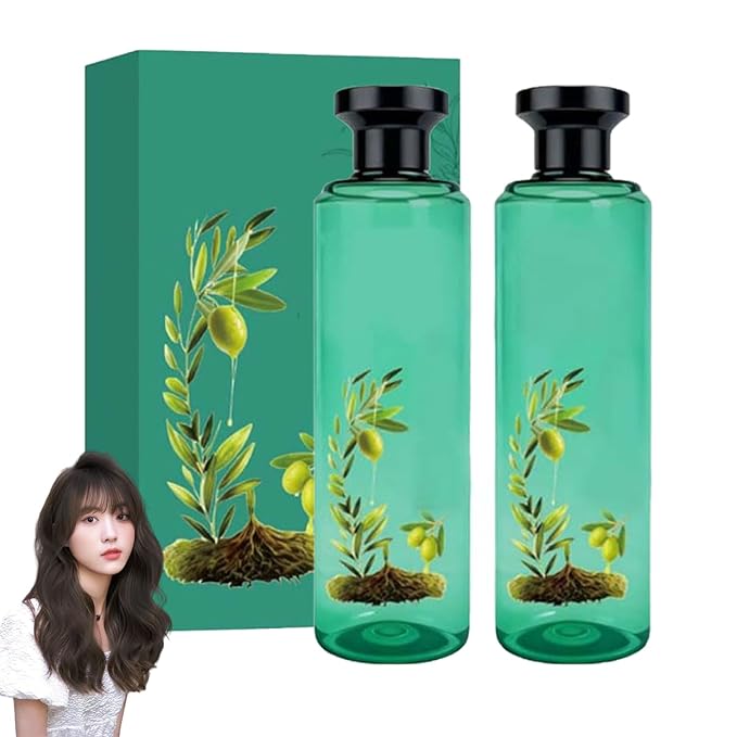 Long-Lasting Botanical Essential Oil Hair Dye,260ML Mild Formula Plant-Based Long Lasting Hair Dye Set(A+B),Plant-Based Hair Color for Gray Coverage,for All Hair Types