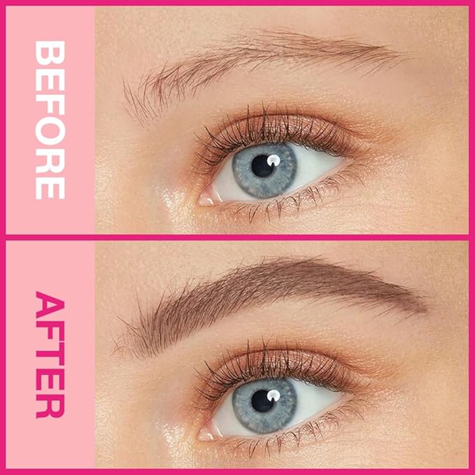 Kaely Microblading Eyebrow Pen with Multiple Fork Tips, Square Brush Magic Eyebrow Contouring Pen Waterproof, 3d Eye Brow Pencils for Women, Create Natural Hair-Like Brows, 101 Brown