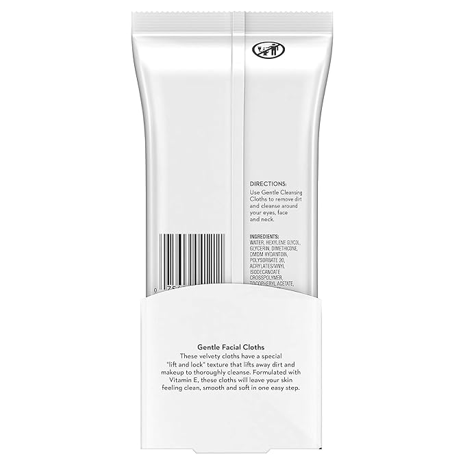 Olay Cleanse Gentle Facial Cloths, Fragrance Free, 30 count