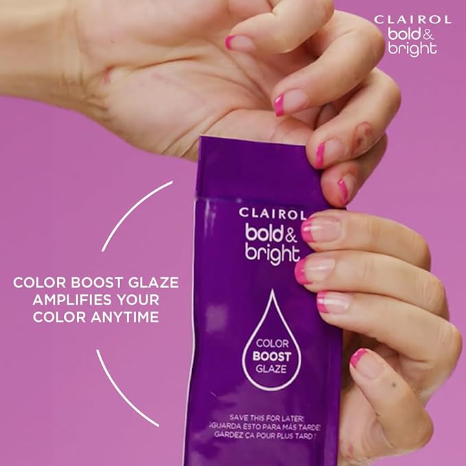 Clairol Bold & Bright Permanent Hair Dye, 53 Dulce de Leche Hair Color, Pack of 1
