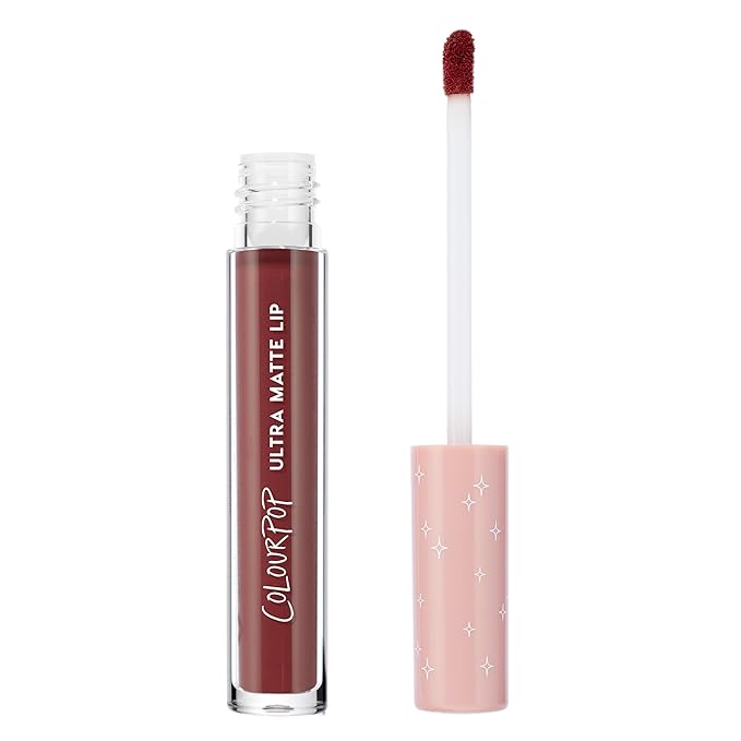 ColourPop Ultra Matte Liquid Lipstick - Ultra-Pigmented Matte Lipstick with a Long-Lasting, Non-Drying Finish - Delivers Full Coverage with a Smooth, Flexible Feel - Off The Record (0.13 fl oz)