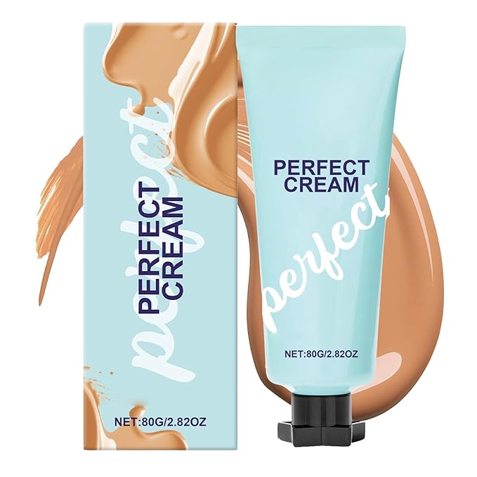 CC Cream All-Over Complexion Perfector, Long-Lasting Foundation, Face & Body Coverage Perfector, Full Coverage Concealer Cream, 2.82 Oz (Natural Color)