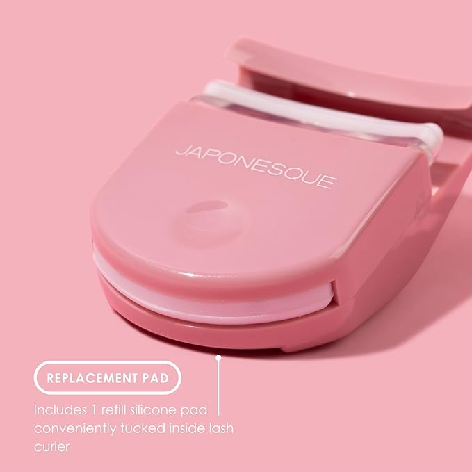 JAPONESQUE Travel Eyelash Curler (Pink, 2 Pack)
