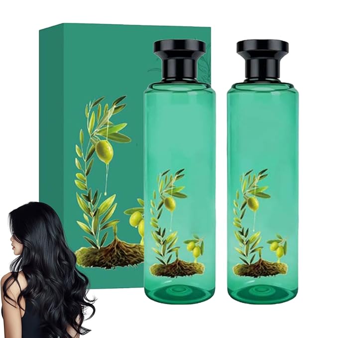 Long-Lasting Botanical Essential Oil Hair Dye,260ML Mild Formula Plant-Based Long Lasting Hair Dye Set(A+B),Plant-Based Hair Color for Gray Coverage,for All Hair Types