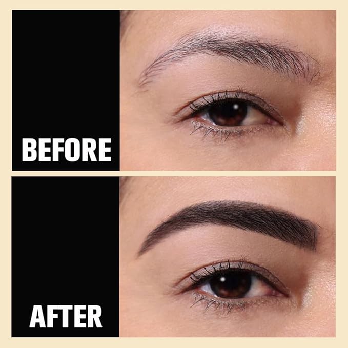 6Pcs Long Eyebrow Pencils Set - Black Natural Look, for Eyebrows & Eyeliner, Waterproof & Sweat-Proof Wooden Hard-Core Brow Pencil with Sharpener, Long Lasting Makeup Kit for Beginners 100#