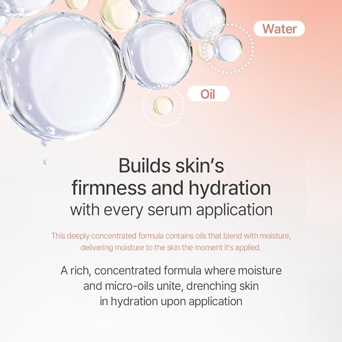 mixsoon PDRN Collagen Serum -Firming, Hydrating and Revitalizing for Face, Lightweight Peptide Hydrating Moisturizer 30ml / 1.01 fl.oz. Korean Glass Skin Care