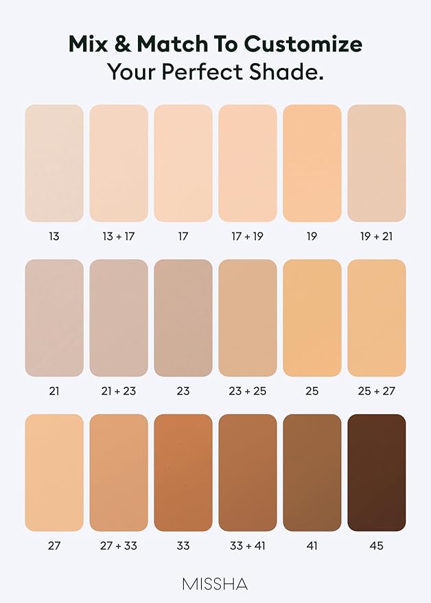 MISSHA M PERFECT COVER SERUM BB CREAM No.17 Fair- Fair with Cool Undertone, BB Cream by Cardi B Pick, Skin Tint, Tinted Moisturizer, Skin Care Foundation Makeup, Korean Makeup,1.18 Fl oz