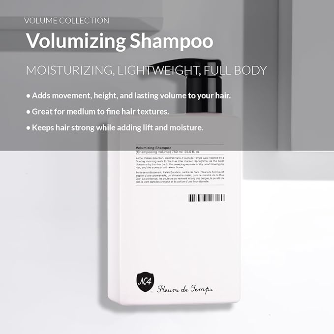 Number 4 Hair Shampoo for Women and Men, Volumizing Shampoo, 25 oz
