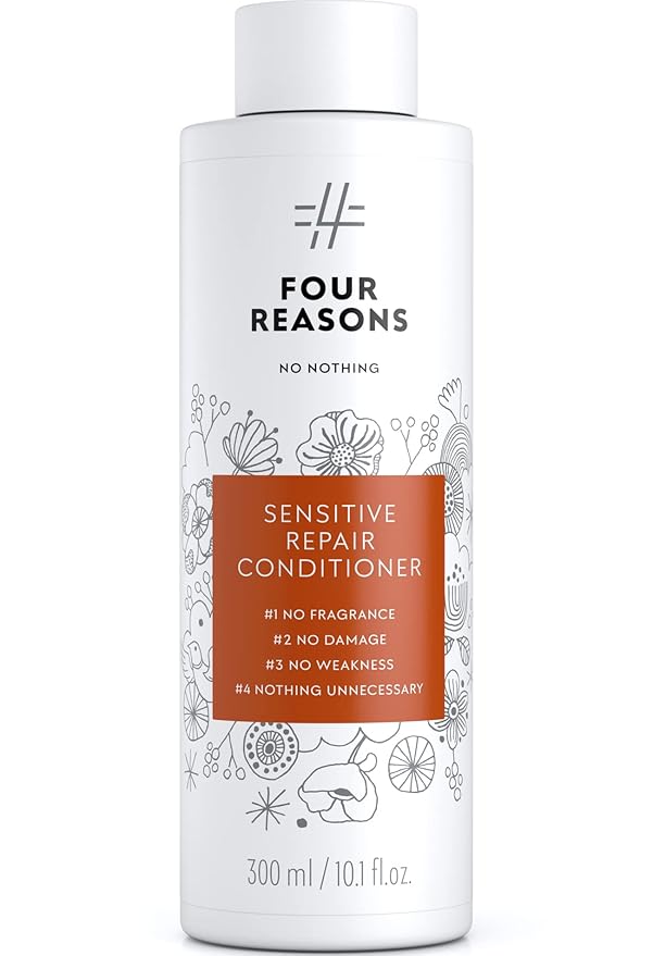 No nothing Very Sensitive - Repair Conditioner - Vegan, Hypoallergenic, Fragrance Free, Paraben Free – 10.15 oz