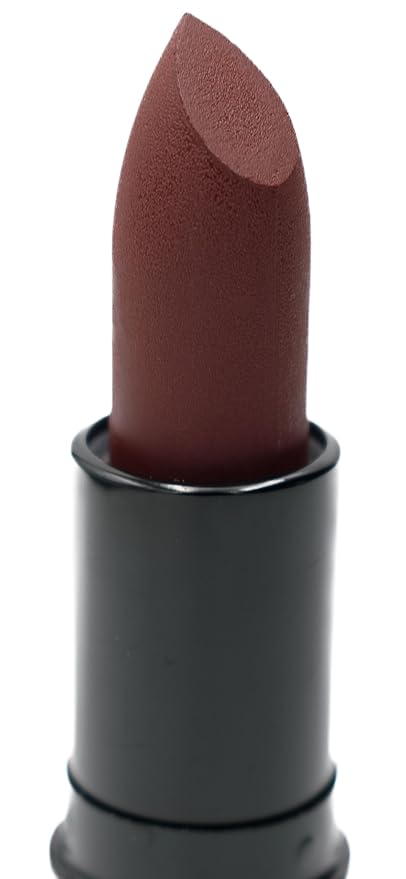 Coffee Bean Deep Dark Brown Red Burgundy Lipstick Color Moisturizing Paraben Free, No Animal Testing & Cruelty Free Lip Makeup Color