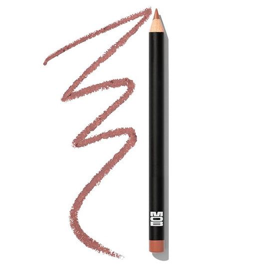 MOB Beauty Smooth Precision Waterproof Lip Liner M1990 Cool Tone Neutral – Long-Wearing, Glide-On Formula with 100% Natural Ingredients, Vegan and Cruelty-Free, Plastic-Free Formula and Packaging