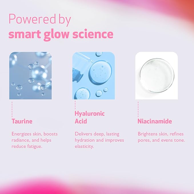 Indeed Labs Lit Skin Prep Serum for Makeup | Face Serum with Taurine for Radiance, Hydrating Hyaluronic Acid, & Pore-Minimizing Niacinamide | Gentle Makeup Base Facial Moisturizer | All Ages, (30 mL)