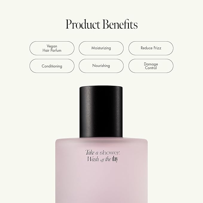 ANILLO Rosy Night Vegan Hair Perfume Long-Lasting Floral Musky Scented with Damask Rose Extract, Rosehip Oil, Peptide Complex for All Hair Type, Free of Silicone & Parabens (3.38 fl. Oz)